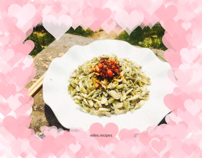 Steamed Sophora japonica