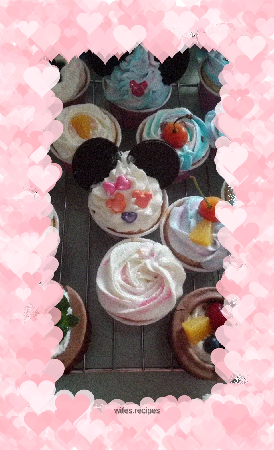 Beautiful cup cake