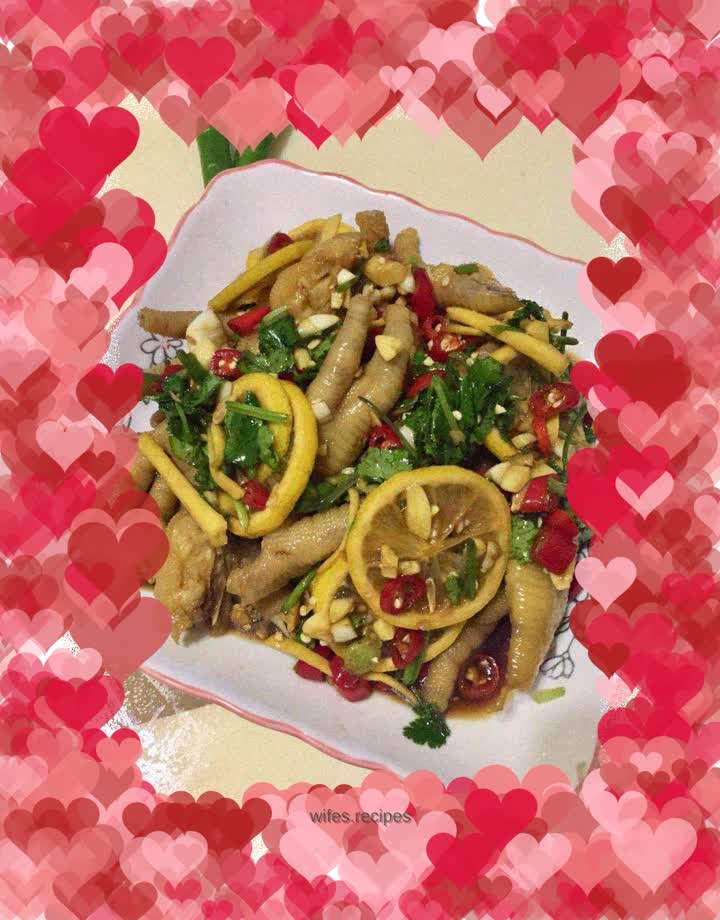 Lemon Chicken Feet