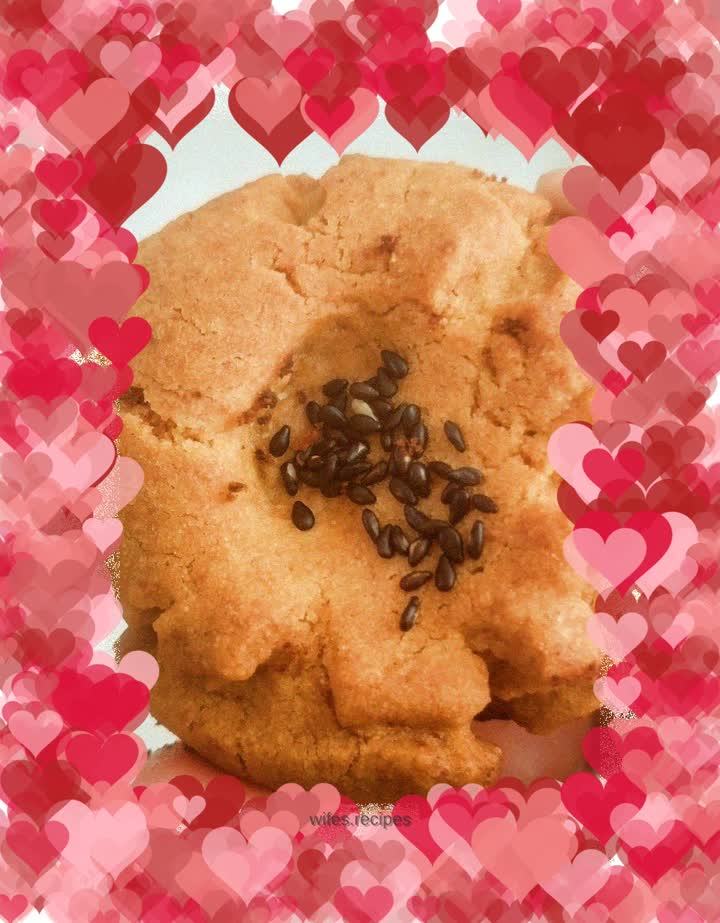 Traditional peach cake