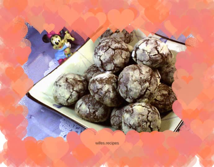 Chocolate Crack Cookies