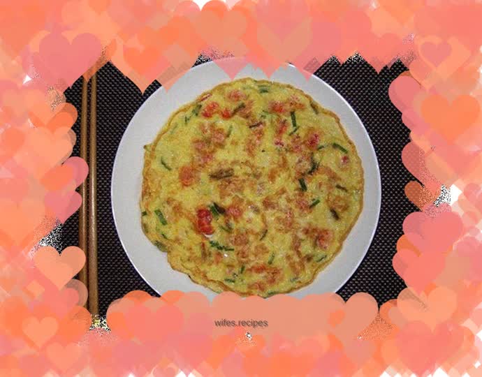 Chives, Eggs and Shrimp Pancakes