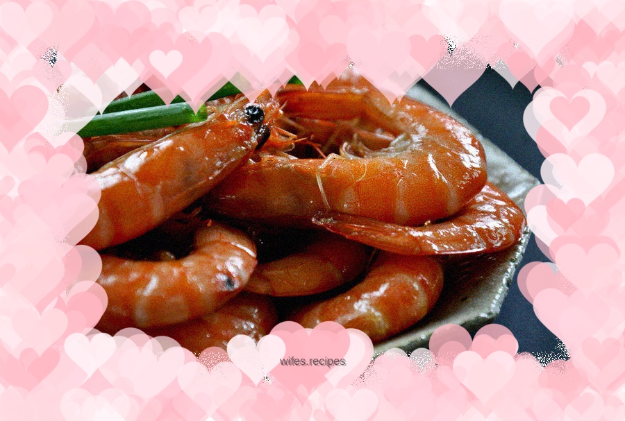 Ginger wine shrimp