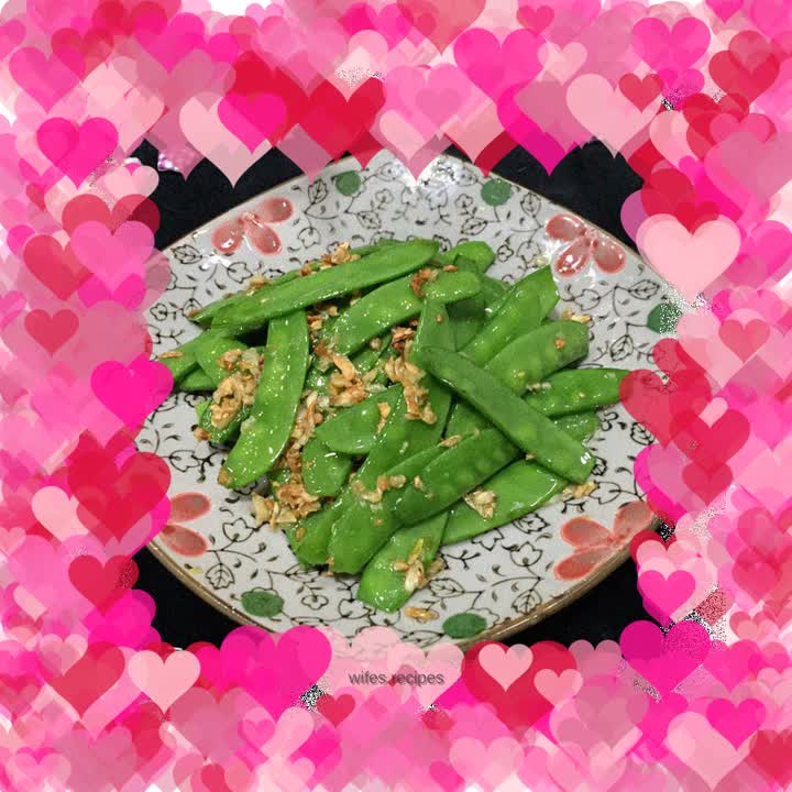 Garlic Snow Peas