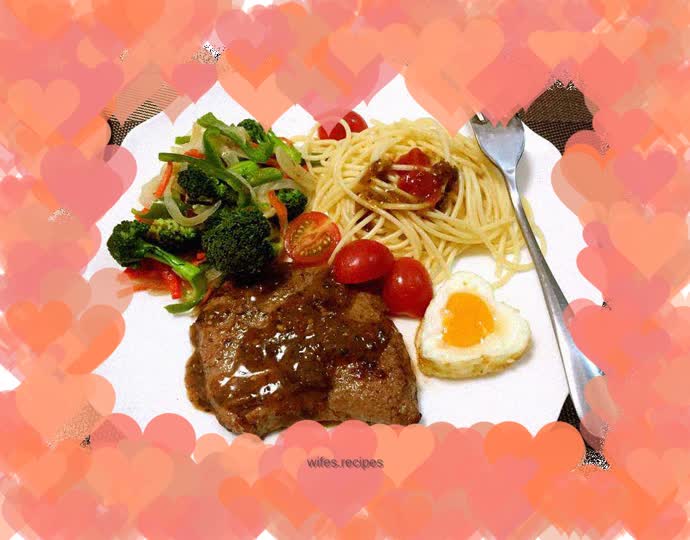 Pan-fried filet mignon