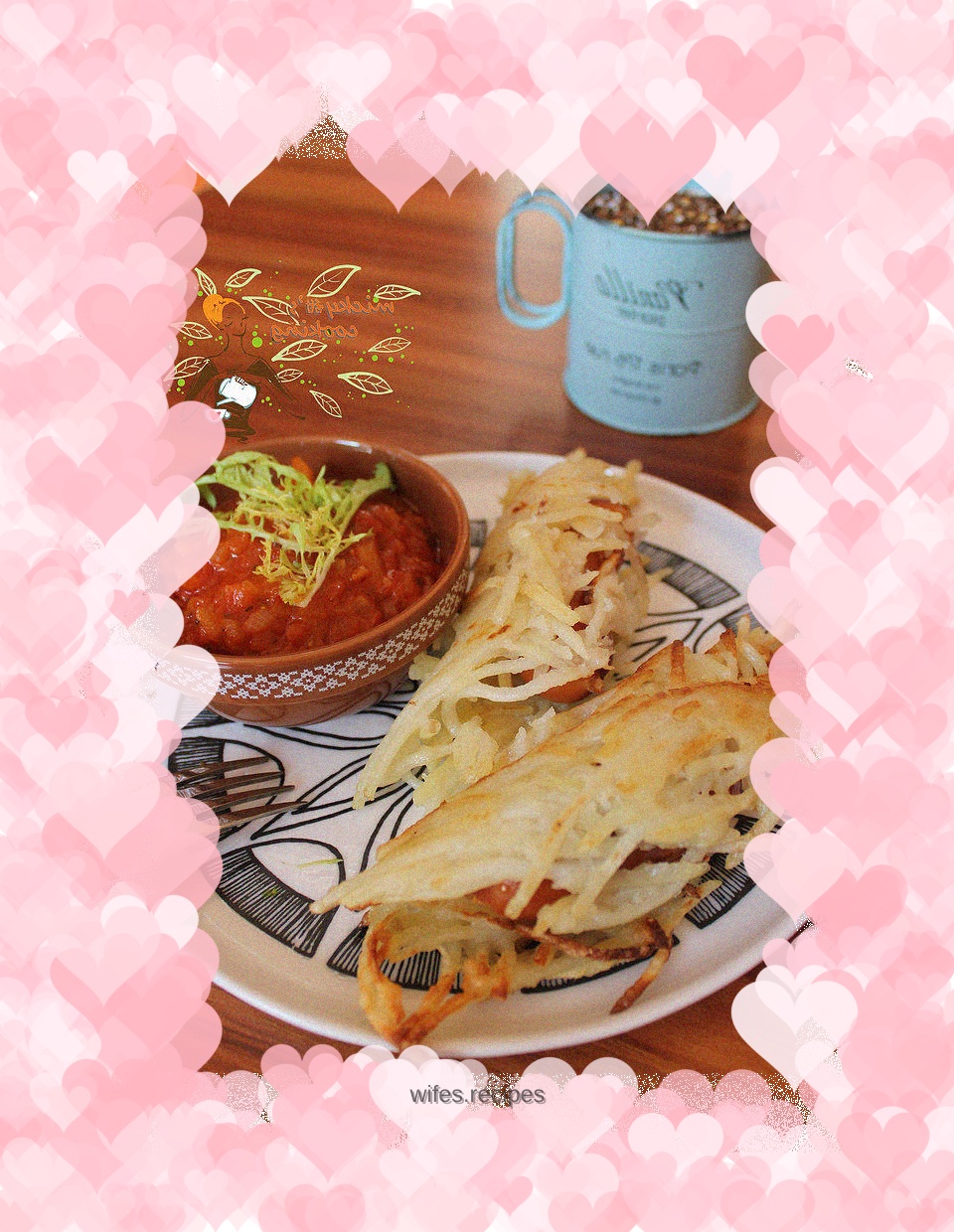 Crispy Sausage Potato Rolls