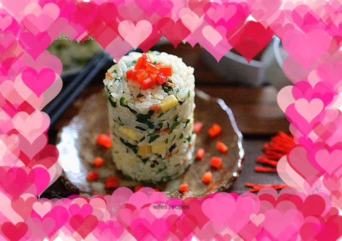 Shepherd's Purse and Winter Bamboo Shoots Rice