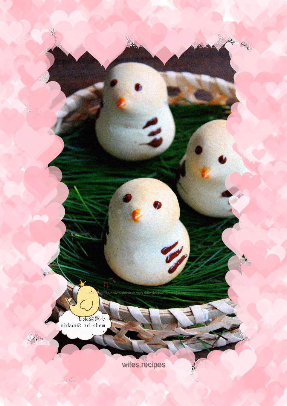 Cute food that I can’t bear not to make-----Chicken-roasted confectionery