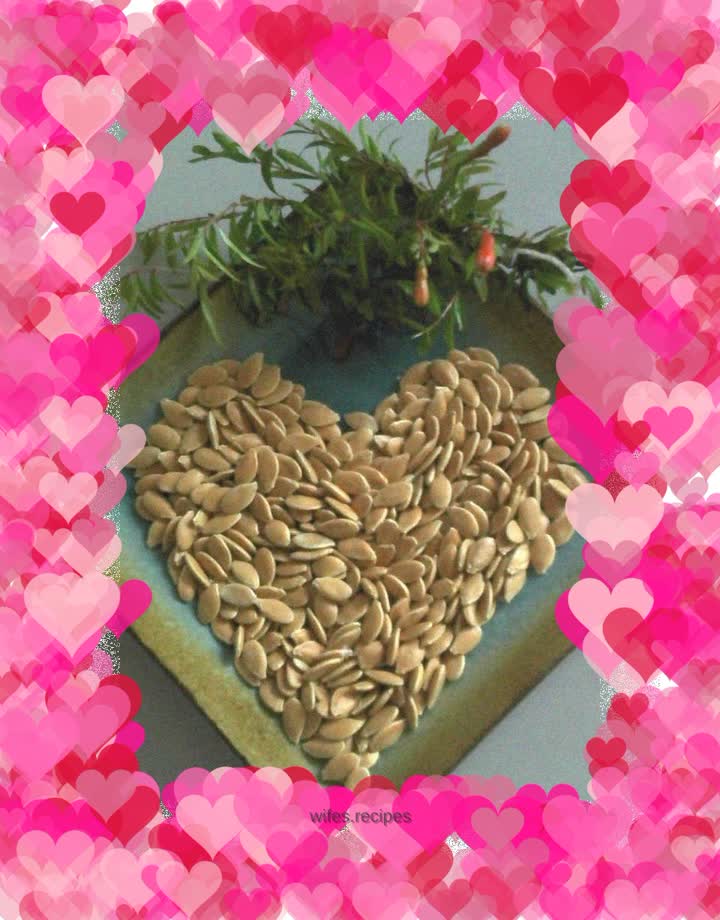 [Healthy and delicious] Microwave original pumpkin seeds