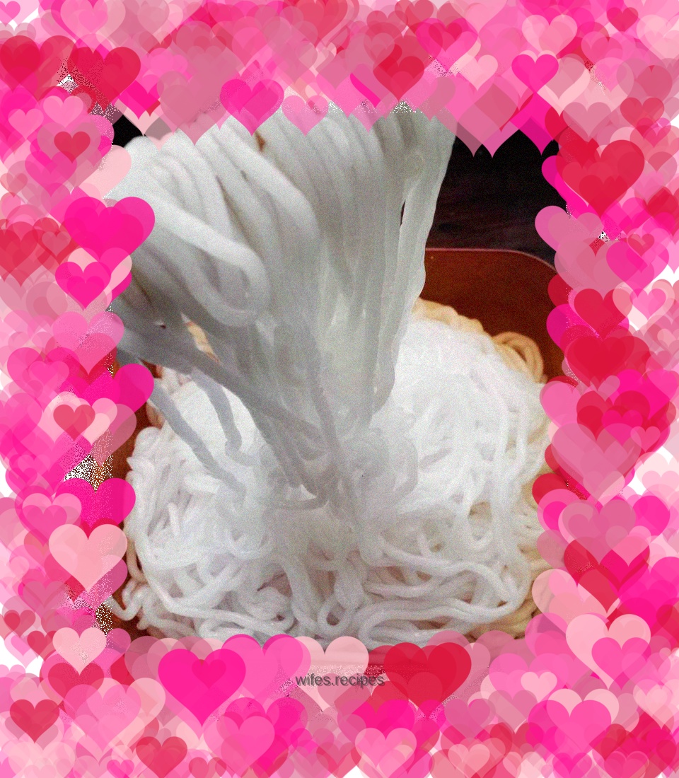 Homemade natural potato vermicelli