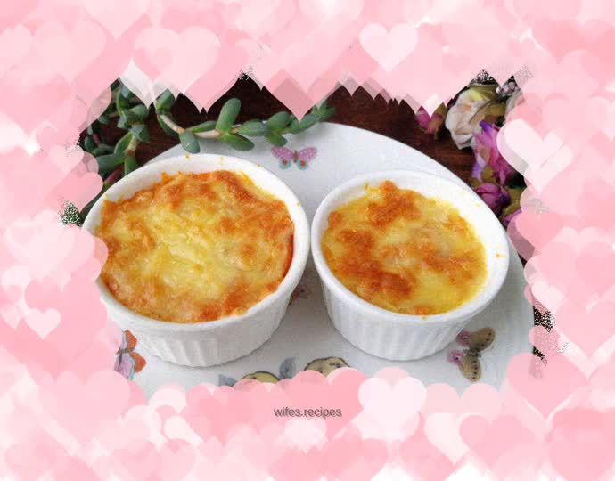 【Coarse Grain Dessert】Cheese Baked Sweet Potato