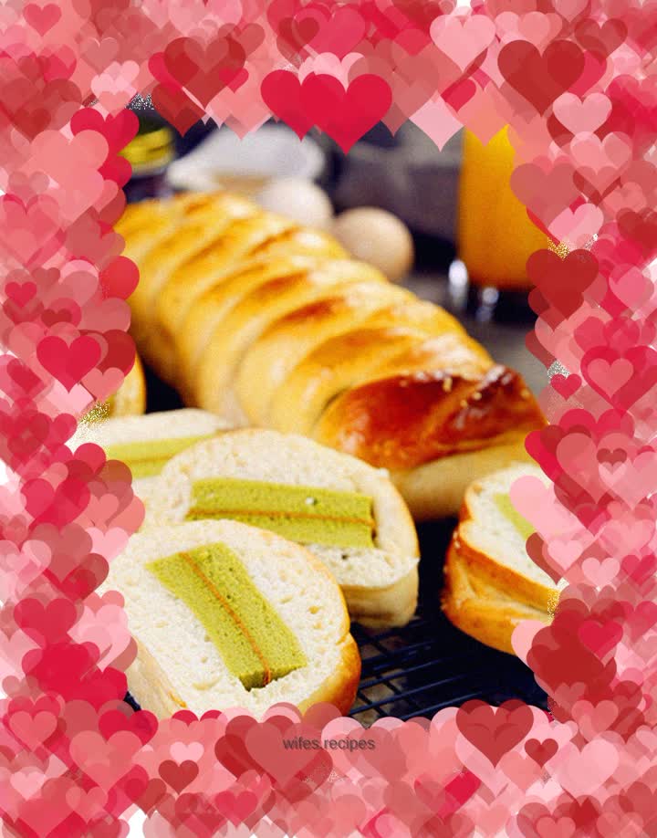 Matcha Cake Sandwich Bread