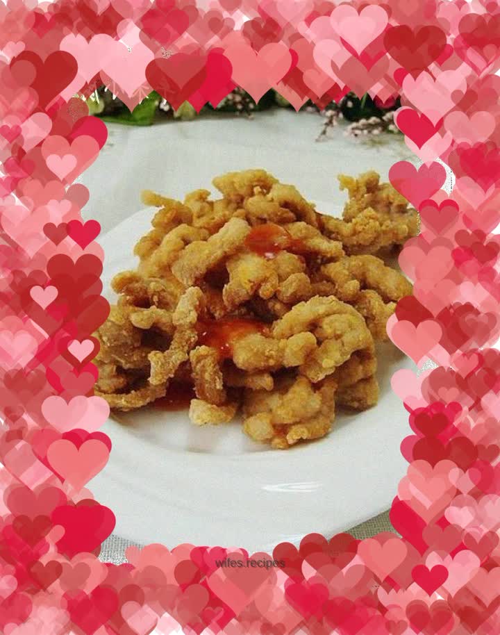 Dry Fried Chrysanthemum Pork