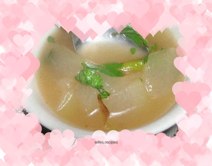 Winter melon soup