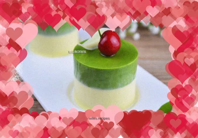 Matcha Vanilla Mousse