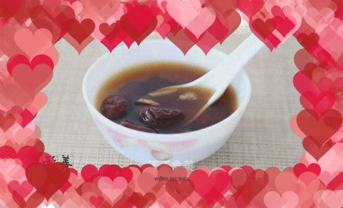 Brown sugar ginger soup