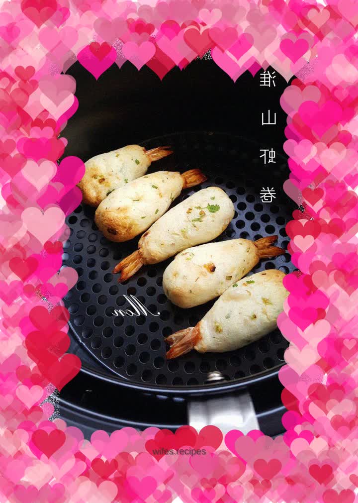 Huaishan shrimp roll