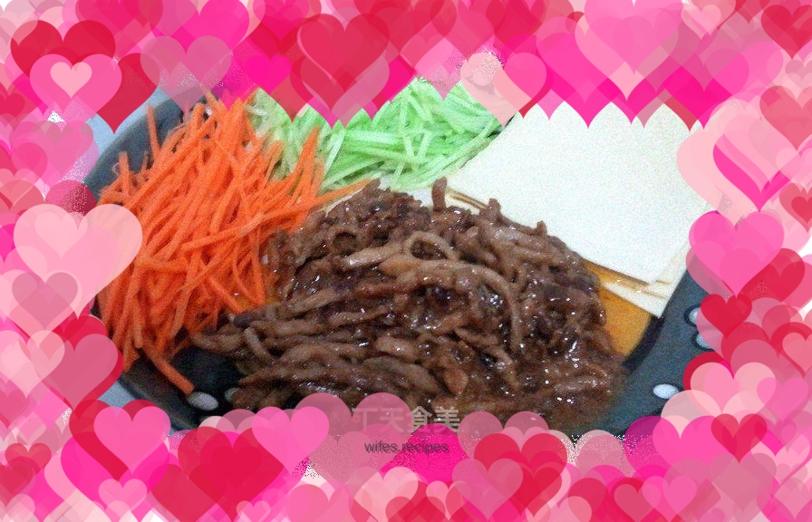 Shredded Pork with Beijing Sauce