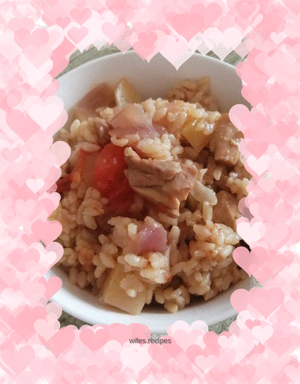 Tomato Chicken Braised Rice