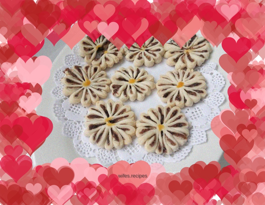 Chrysanthemum cake