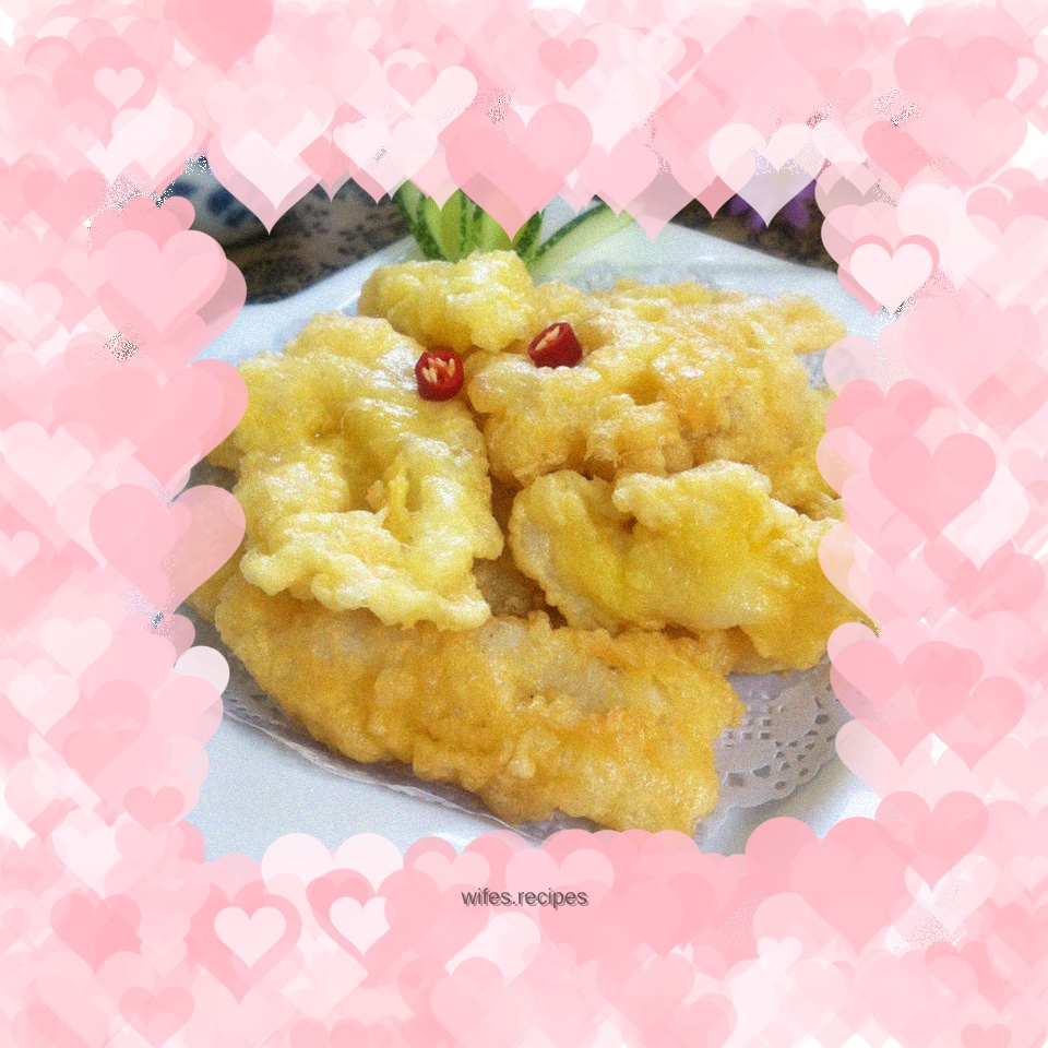 Fried Longli Fish Fillet