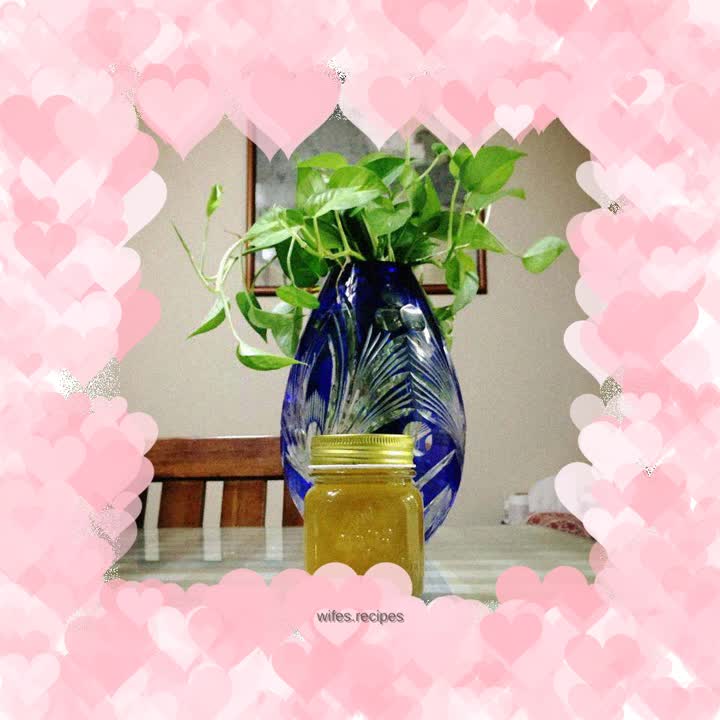 Little refreshing mint syrup