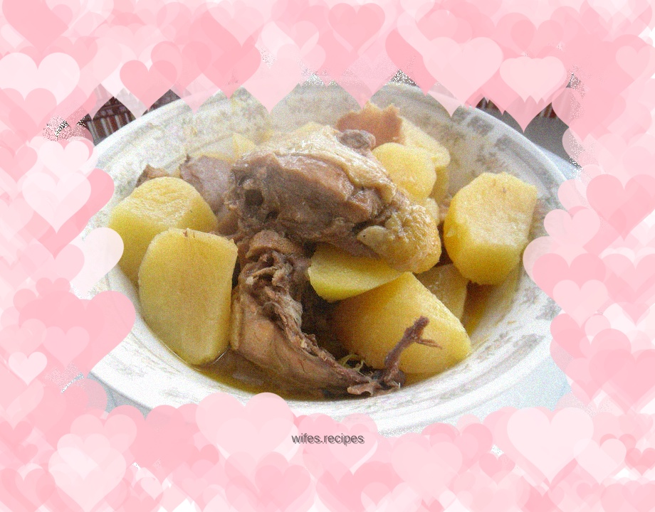 Chicken Braised Potatoes