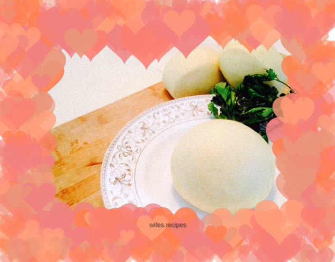 Purely handmade milk-flavored steamed buns