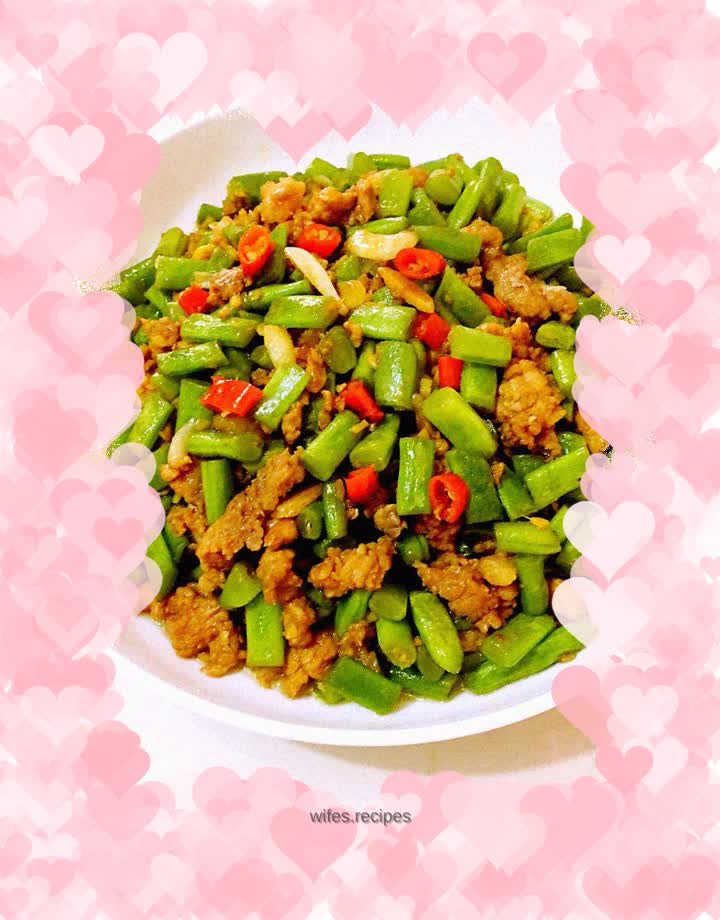 Minced Pork and Green Beans