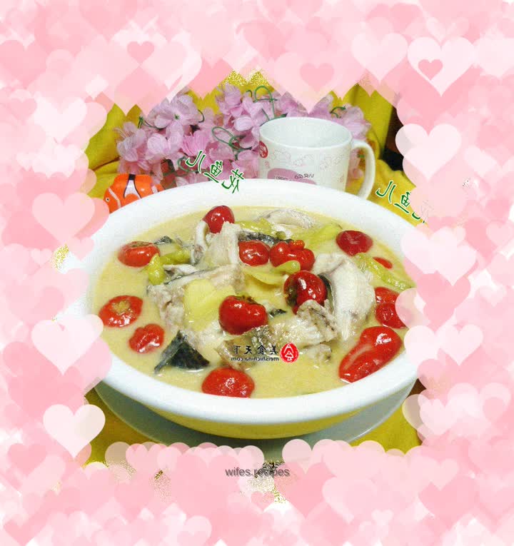 Blackened fish with pickled pepper