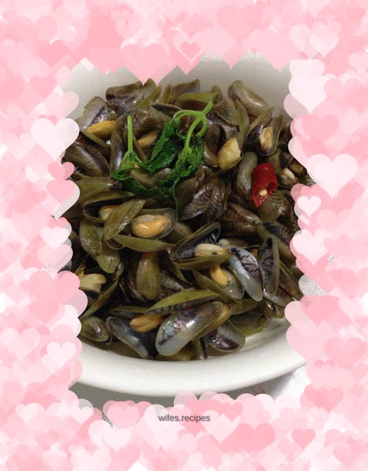 Chaoshan special stir-fry----[Jinbuhuan stir-fried thin shell]