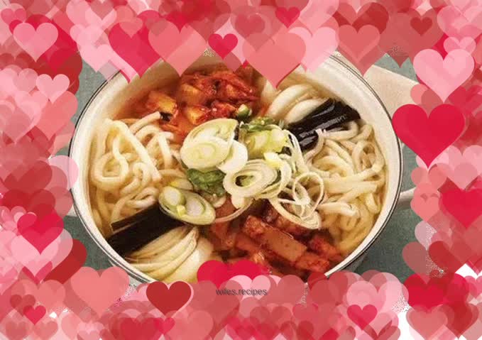 Squid Spicy Cabbage Hot Pot