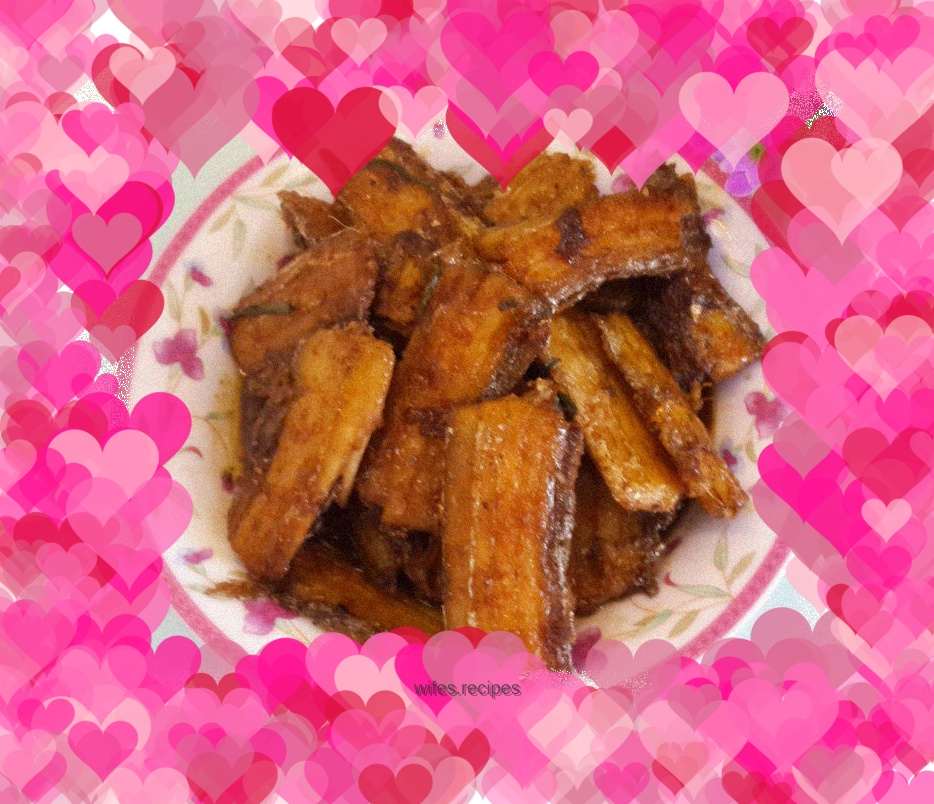 Sweet and sour hairtail fish