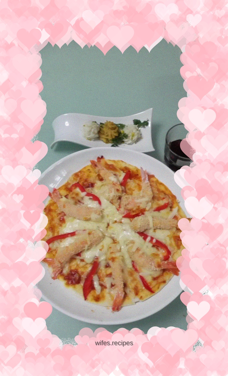 Endless Anchovy Shrimp Pizza