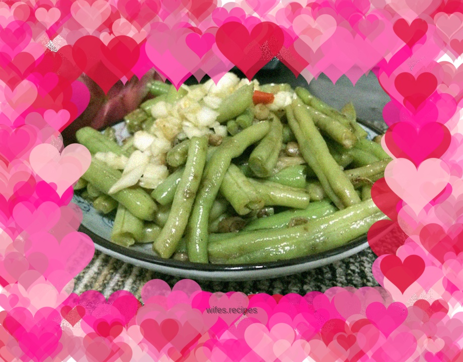 Vegetarian Fried Beans--Summer Vegetarian