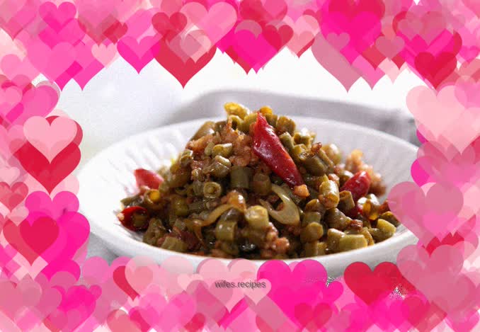 Minced Pork and Pickled Beans—Automatic Cooker Recipe