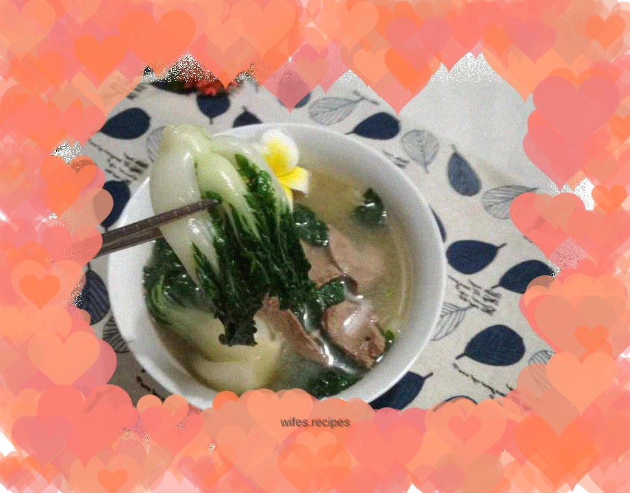 Cabbage and Pork Liver Soup