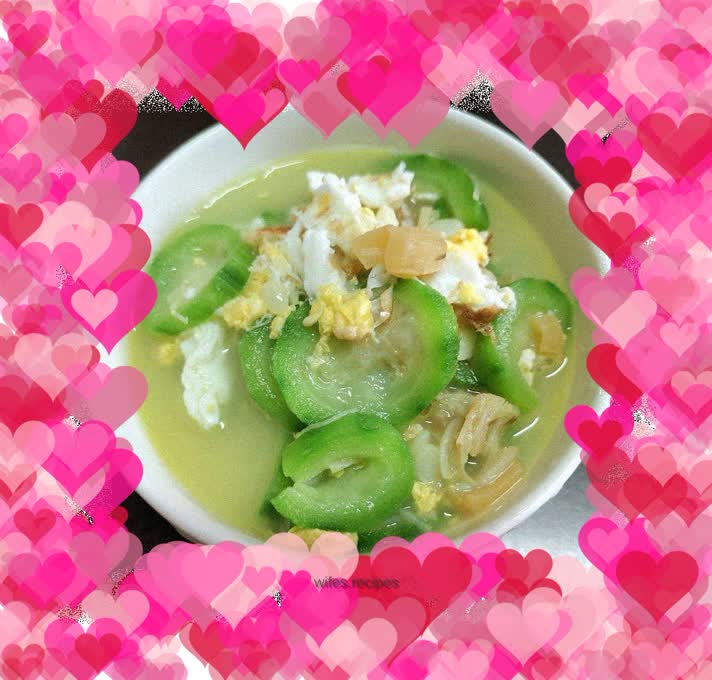 Yao Zhu Egg Luffa Soup