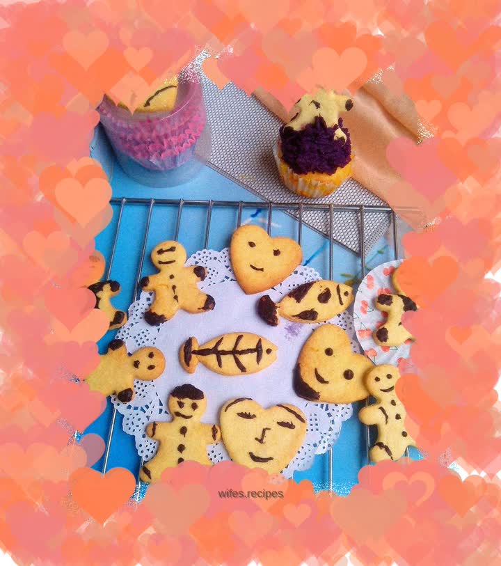 Chocolate Decorated Cookies