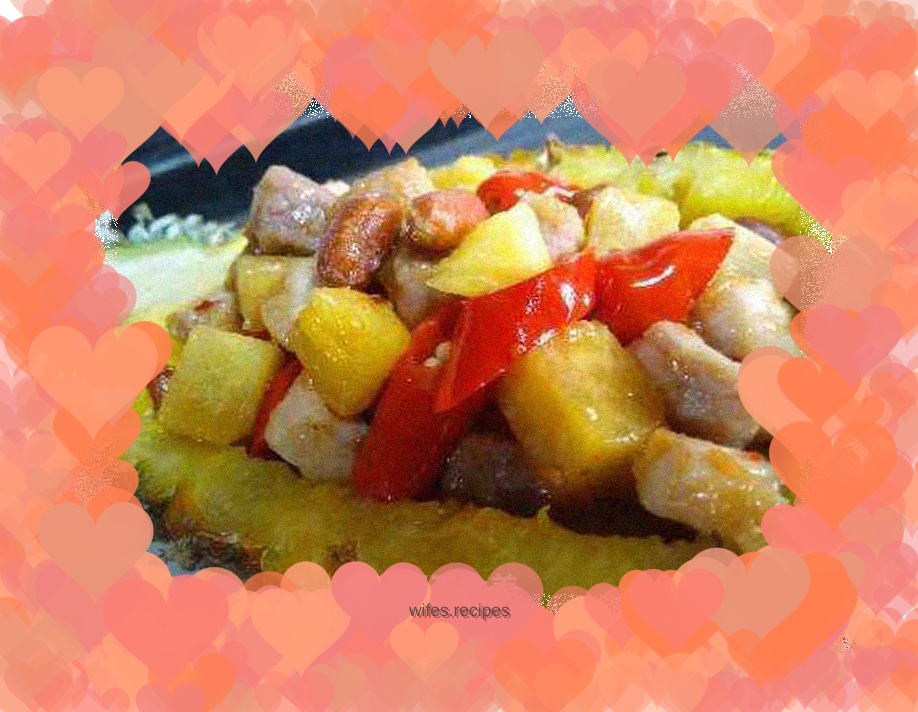 【Kung Pao Pork Diced】Pineapple Fragrance