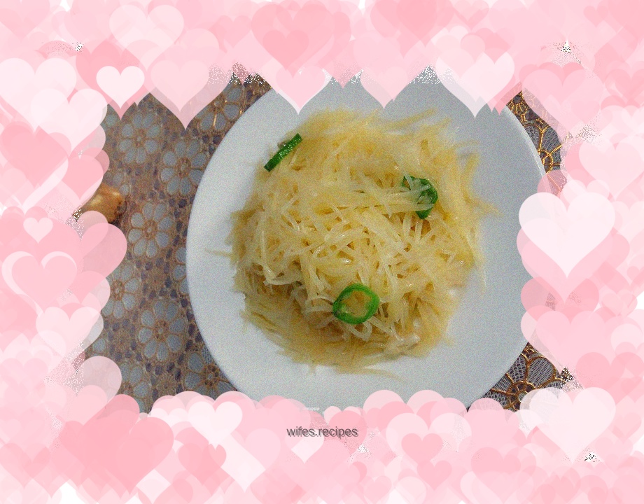 Hot and sour potato shreds