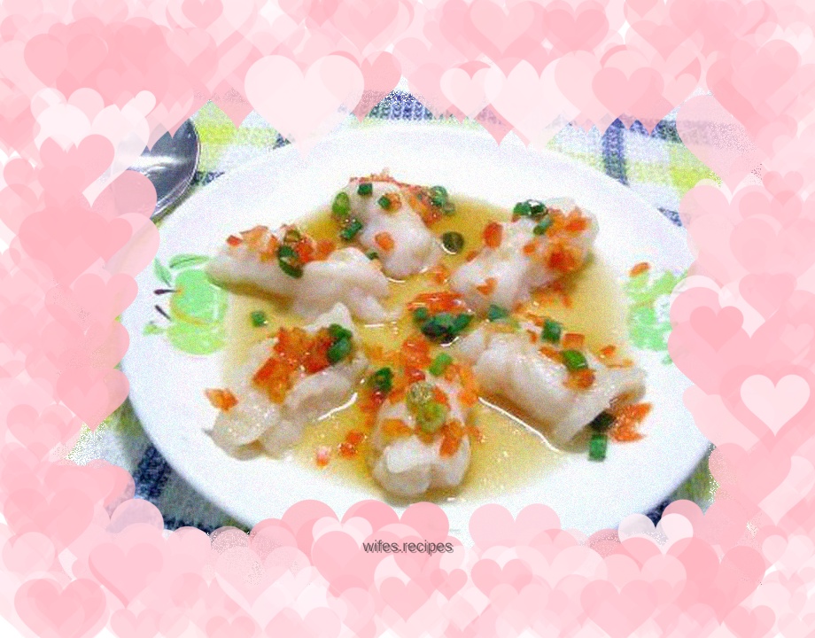 Steamed Longli Fish Roll