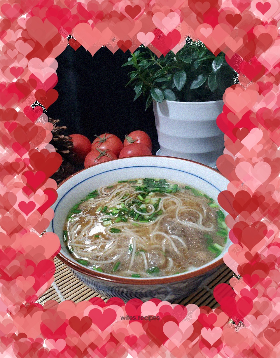 Crispy pork noodle soup