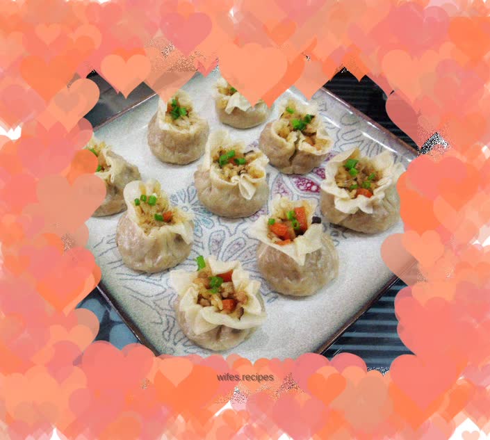 Glutinous rice siomai