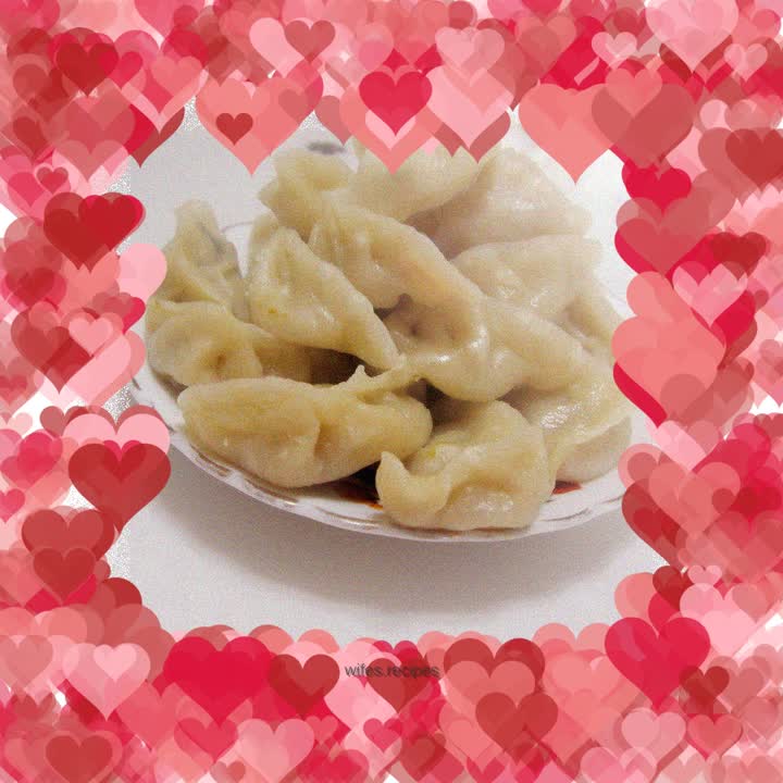 Carrot and Fish Dumplings