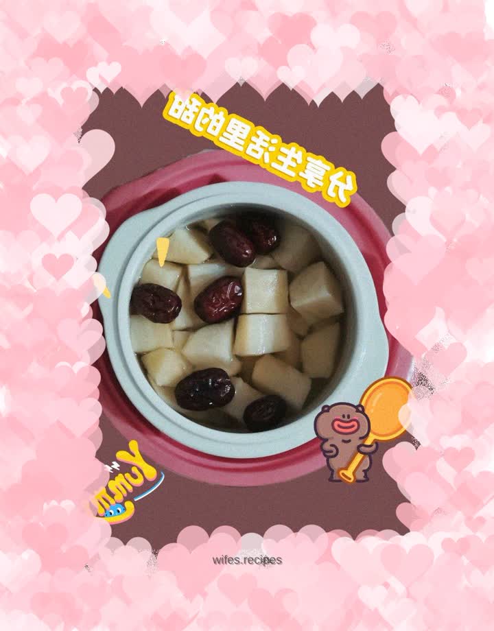 White Potato and Red Date Soup
