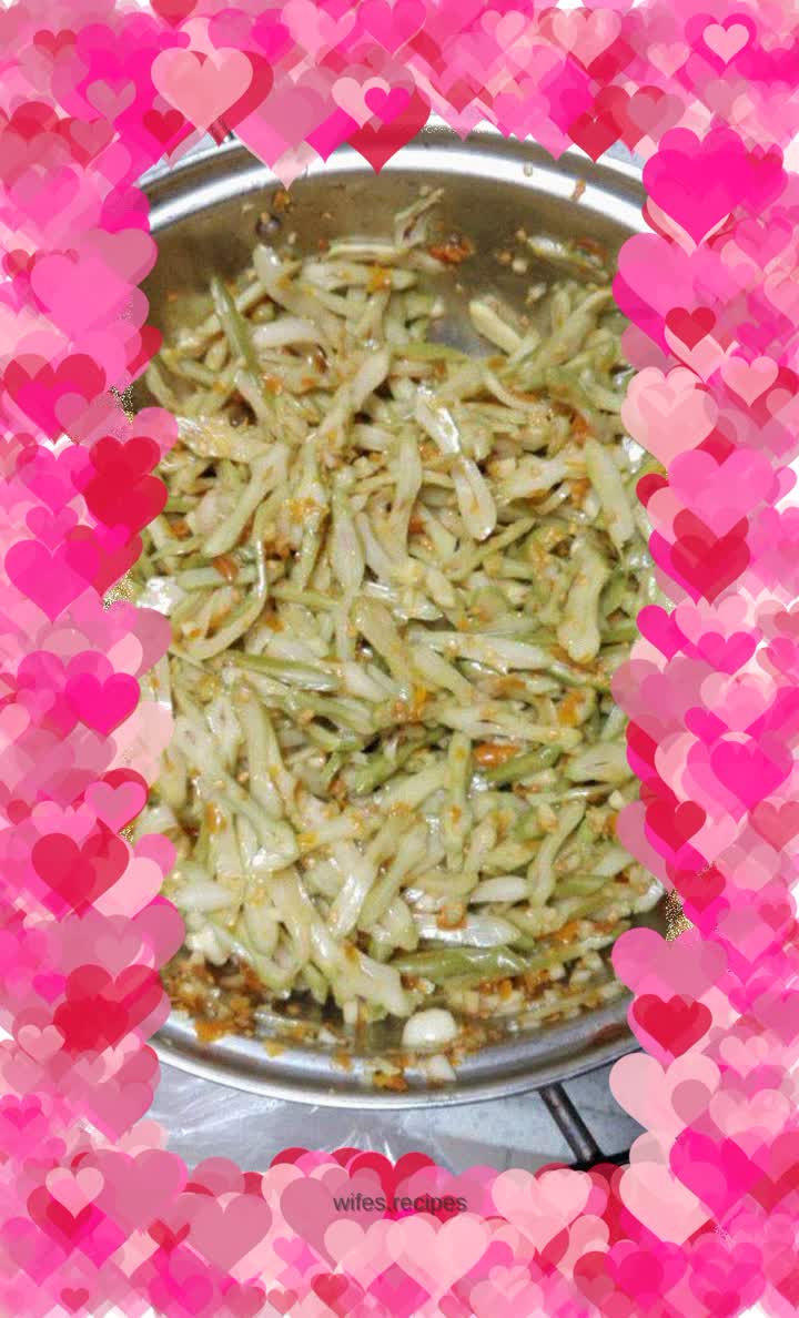 Jar dish - Spicy sword beans