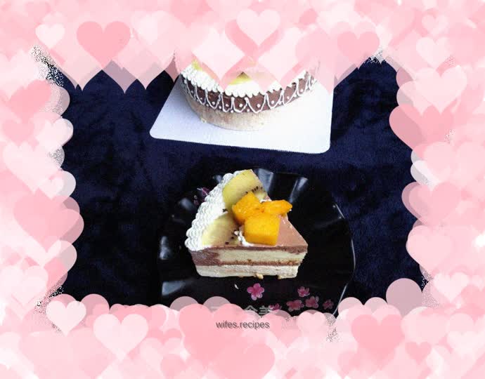 Orange Chocolate Mousse Cake