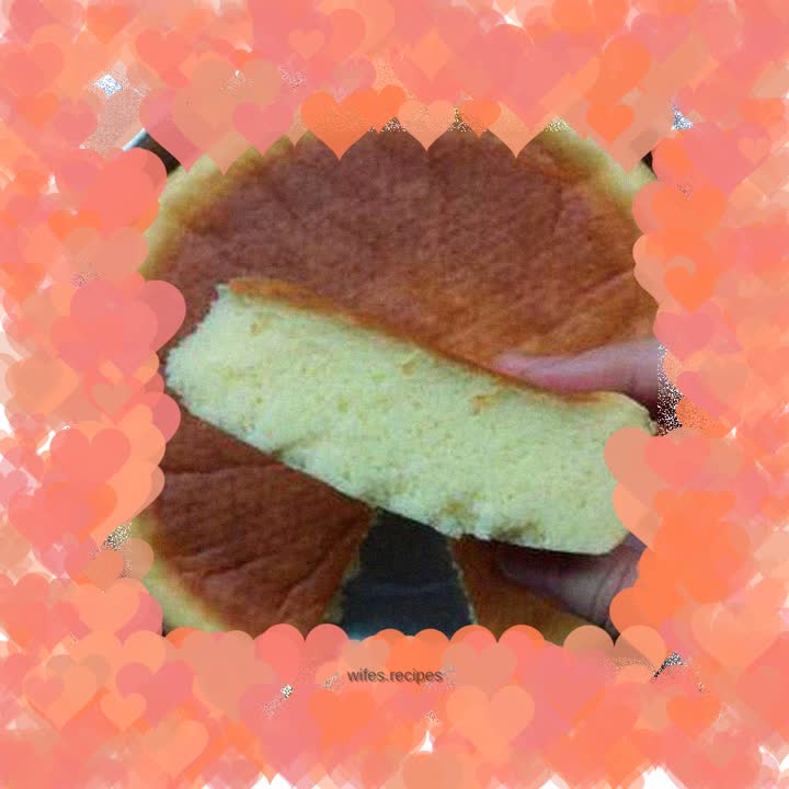 Rice cooker version cake