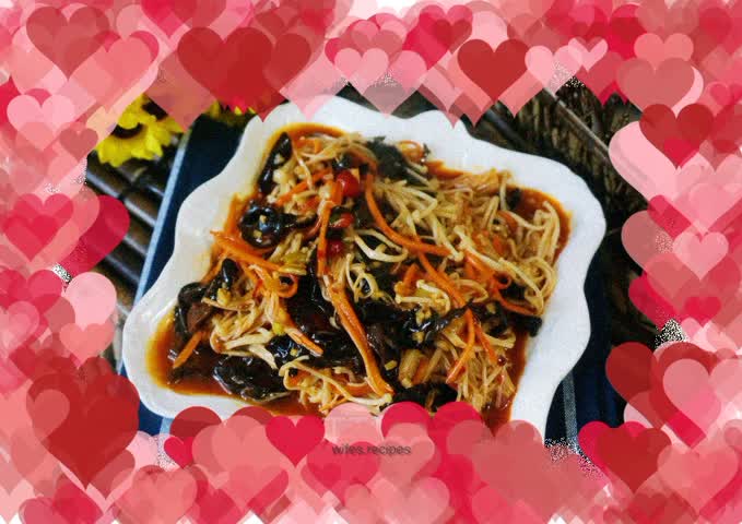 Fish-flavored Golden Needle Ru